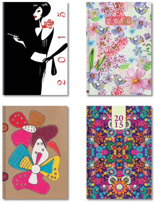 Colors naptárak 2015-ös napi agenda
